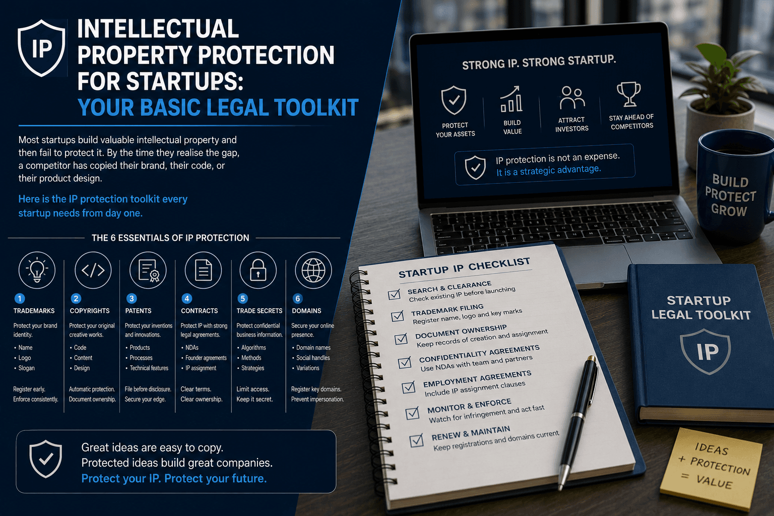 Intellectual Property Protection for Startups: Your Basic Legal Toolkit