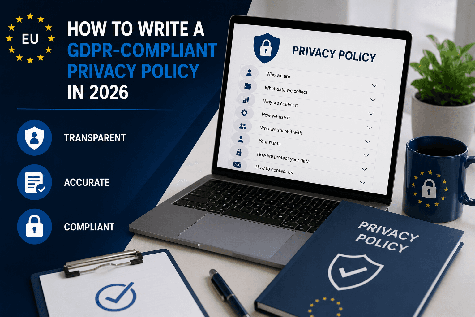 How to Write a GDPR-Compliant Privacy Policy in 2026